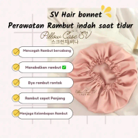 SILK HAIR BONNET BASIC SV SATIN SILK BONNET - SLEEPING BONNET - SATIN BONNET - HAIR PROTECTION - PE