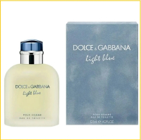 DOLCE & GABBANA 杜嘉班納淺藍男士淡香精香水 LIGHT BLUE POUR HOMME EDT 125ML