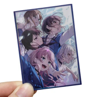 60PCS Bushiroad Card Sleeves Anime BanG Dream! It's MyGO!!! Figure WS OPCG PTCG Trading Cards Shine Protective Case