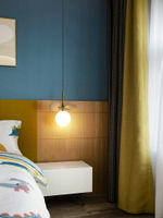 北歐床頭吊燈現代簡約ins網紅臥室吊燈單頭創意長線兒童房床頭燈