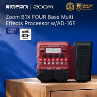 Zoom B1X FOUR Bass Multi Effects Processor w/AD-16E