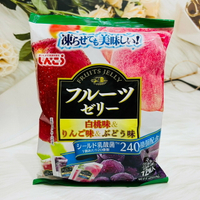 日本 SHINKO 一口果凍 乳酸菌果凍 手撕果凍 葡萄果凍 蘋果果凍 白桃果凍 三味果凍 多款供選｜全店$199免運