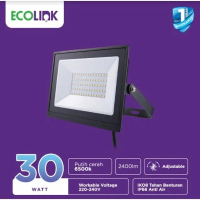 Ecolink Lampu Sorot Tembak Outdoor LED Flood Light 30W - 3000K