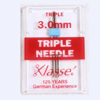 KLASSE TRIPLE 3MM TRIPLE NEEDLE Household sewing machine with three-pin (1 / box) Suitable for janome