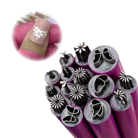 15 cái/Bộ nail seal Pen Set Nail graffiti nghệ thuật tem Pen Set thiết kế sáng tạo linh linh hoạt