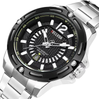 PROMO Buy 1 Get 1 JAM TANGAN PRIA BELLEDA 9353 ANALOG MAN'S WATCH STAINLESS FULL Tahan air