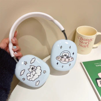 Korean Cute Cartoon Personalized Bluetooth Headset Cover For Apple Airpods Max Earphone Case For Airpods Max Accessories Funda