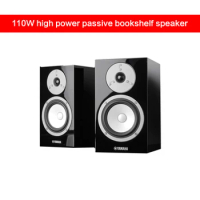 110W High-power Two-way Speakers Home Theater HiFi Fever-level Bookshelf Speakers High-fidelity Passive Audio Desktop Speakers