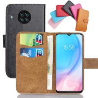 6 Colors Cubot Note 20 Pro Case Flip Dedicated Special Leather Fashion Note 20 Pro Vintage Luxury Protective Phone Cover