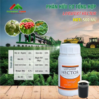 HECTOR - PHÂN BÓN LÁ HỮU CƠ TỔNG HỢP (CHAI 500ML)
