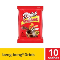 drink Beng - beng chocolate instan 1 renceng isi 10pcs Chocolate dring beng beng Kopi Bubuk sachet