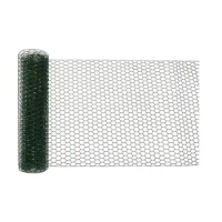 Wire Mesh Fence Chicken Wire Fence PVC Coated Poultry Netting Chicken Wire Fence For Chicken Coop Garden And Home Improvement