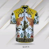 Bahan Batik Tulis Katun Pola Hem
