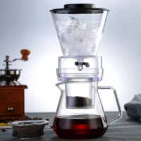 Brewer Regulatable Glass Pot Dutch Machine Percolators Coffee Iced Drip Dripper Ice Cold Pots Maker Filter Brew
