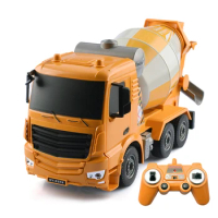 2.4G RC Mixer Car Boy Toy Truck Agitator Truck Engineering Vehicle Model Toy for Children Kids Birthday Gift