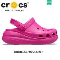 croc แท้ Cross Crush Clog รองเท้าเสริมส้นผู้หญิง ใส่สบาย เหมาะสําหรับการเดินทาง รองเท้าไปทะเล#207521