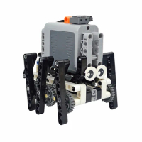 MOC Technical Bionic Spider Walking Robot Building Blocks Power Function 6 Feet Bug DIY High-Tech Robot Bricks Educational Set