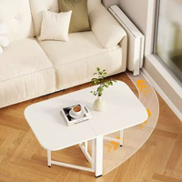 摺疊茶几免安裝梳化扶手椅邊幾客廳茶几多功能摺疊桌