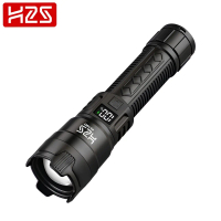 H2S Senter LED P50 Indikator LED Zoom Out USB Type C Rechargeable HS1887