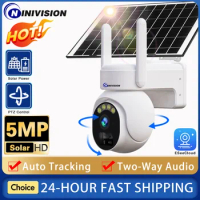 Eseecloud APP 5MP WiFi Solar Camera WIFI Battery CCTV Motion Detection Human Auto Tracking PIR Security CCTV IP Surveillance Cam