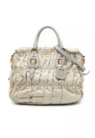 Prada 二手 Prada Gaufre 布手袋