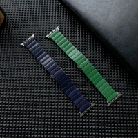 Carbon fiber grain PC watch band suitable for Apple watch 45 44 41 40 42 38/Ultra 49mm/SE Bracelet For iWatch series 8-1 strap