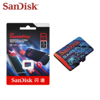 Newest SanDisk GamePlay micro SD card 256GB 512GB 1TB MicroSDXC High speed 190MB/s Memory Card V30 A2 Gaming Console pen drive