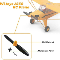 WLtoys RC Plane Propeller Set, Compatible For WLtoys A160 J3 RC Plane, Spare Parts Glider Propeller 