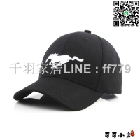 【卓越優選館】福特Ford野馬Mustang帽子黑色刺繡車標志棒球帽F1賽車帽戶外運動防曬鴨舌帽遮陽帽4
