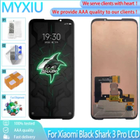 AMOLED 7.1" For Xiaomi Black Shark 3 Pro SHARK MBU-A0 MBU-H0 LCD Display Touch Screen Digitizer For 