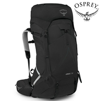 Osprey Atmos AG LT 50 男款 登山背包 50升 黑色 Black