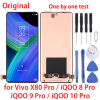 Original LTPO AMOLED Material LCD Screen for Vivo X80 Pro / iQOO 8 Pro / iQOO 9 Pro / iQOO 10 Pro with Digitizer Full Assembly