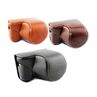 Black/Brown/Coffee High Quality PU Leather Camera Case Bag Cover for Sony A5000 A5100 A6000 A6100 A6300 A6400 Nex6 Camera