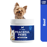 Dr. Shiba Peaceful Paws |  Suplemen Sehat untuk Anjing - Makanan Anjing untuk Membantu Anjiing Lebih