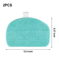 2/6pcs Replacement Pads For Leifheit For CleanTenso Power 2.0 For Steam Cleaner 11940 Home Cleaning Vacuum Cleaner Accessories