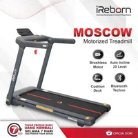 Treadmill Elektrik iReborn Moscow M1 - Alat Fitness Gym Olahraga Rumahan