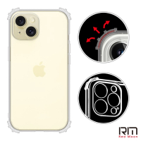 RedMoon APPLE iPhone 15 Plus 6.7吋 軍事級防摔軍規手機殼 鏡頭增高全包覆(i15Plus/i15+)