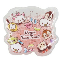 小禮堂 迪士尼 TsumTsum 造型透明果凍顆粒保冷劑 保冰劑 冰敷袋 (粉 糖果)