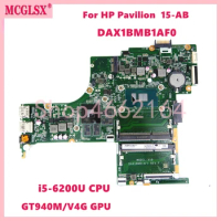 DAX1BMB1AF0 With i5-6200U CPU GTX940M-V4G GPU Mainboard For HP Pavilion 15T-AB 15-AB Laptop Motherboard 100% Tested OK