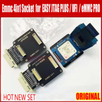 NEW Original eMMC 4in1 Socket emmc153 169 emcp162 186 emcp254 emcp221 for ufi , easy jtag plus, emmc pro , riff v2 box