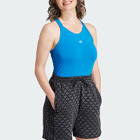 Adidas Tank Top [IL1856] 女 背心 亞洲版 經典 休閒 修身 挖背 百搭 舒適 藍
