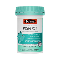 Swisse 兒童魚油（EXP 2027）咀嚼膠囊 60粒（天然橙味）