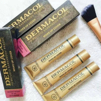 คอนซีลเลอร์ DERMACOL หลอดทอง 14 สี 30g กันน้ำ ติดทนนาน ให้ความชุ่มชื้น ปกปิดรองพื้น ของเหลว