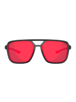 แว่นกันแดดยูนิเซ็ก รุ่น SALTO Blackout (Smoke Red Mirror)