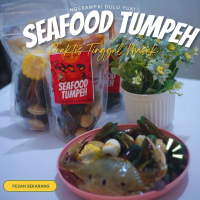 Seafood Tumpeh Kerang seafood tumpah enak dan mudah