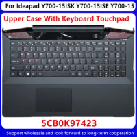 New For Lenovo Y700-15 Y700-15ISK Y700-15ISE Y700-15ACZ Upper Case Palmrest Cover Keyboard Backlight &amp; Touchpad 5CB0K25511