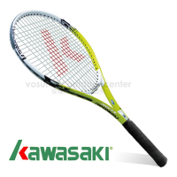 【日本 KAWASAKI】川崎 Power 3D強化鋁合金網球拍_全碳網球拍(綠 KP1200GR)