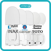 F Nắp bồn cầu thay thế Inax Toto american standardglacera caesar thiên thanh chính hãng KARSA Cao Cấ