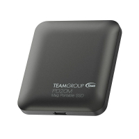 【享最高折300】TEAM 十銓 PD20M 1TB/2TB Type-C磁吸外接式固態硬碟 泰坦灰 讀寫2000