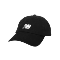 【NEW BALANCE】棒球帽-遮陽 防曬 鴨舌帽 棒球 NB 帽子(LAH91014BK)